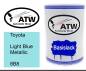 Preview: Toyota, Light Blue Metallic, 8B8: 500ml Lackdose, von ATW Autoteile West.